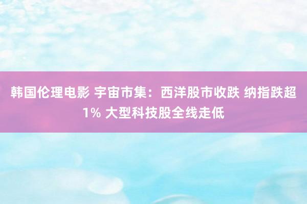 韩国伦理电影 宇宙市集：西洋股市收跌 纳指跌超1% 大型科技股全线走低