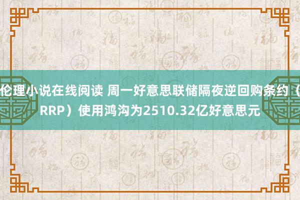 伦理小说在线阅读 周一好意思联储隔夜逆回购条约（RRP）使用鸿沟为2510.32亿好意思元