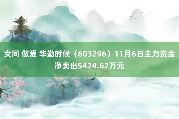 女同 做爱 华勤时候（603296）11月6日主力资金净卖出5424.62万元